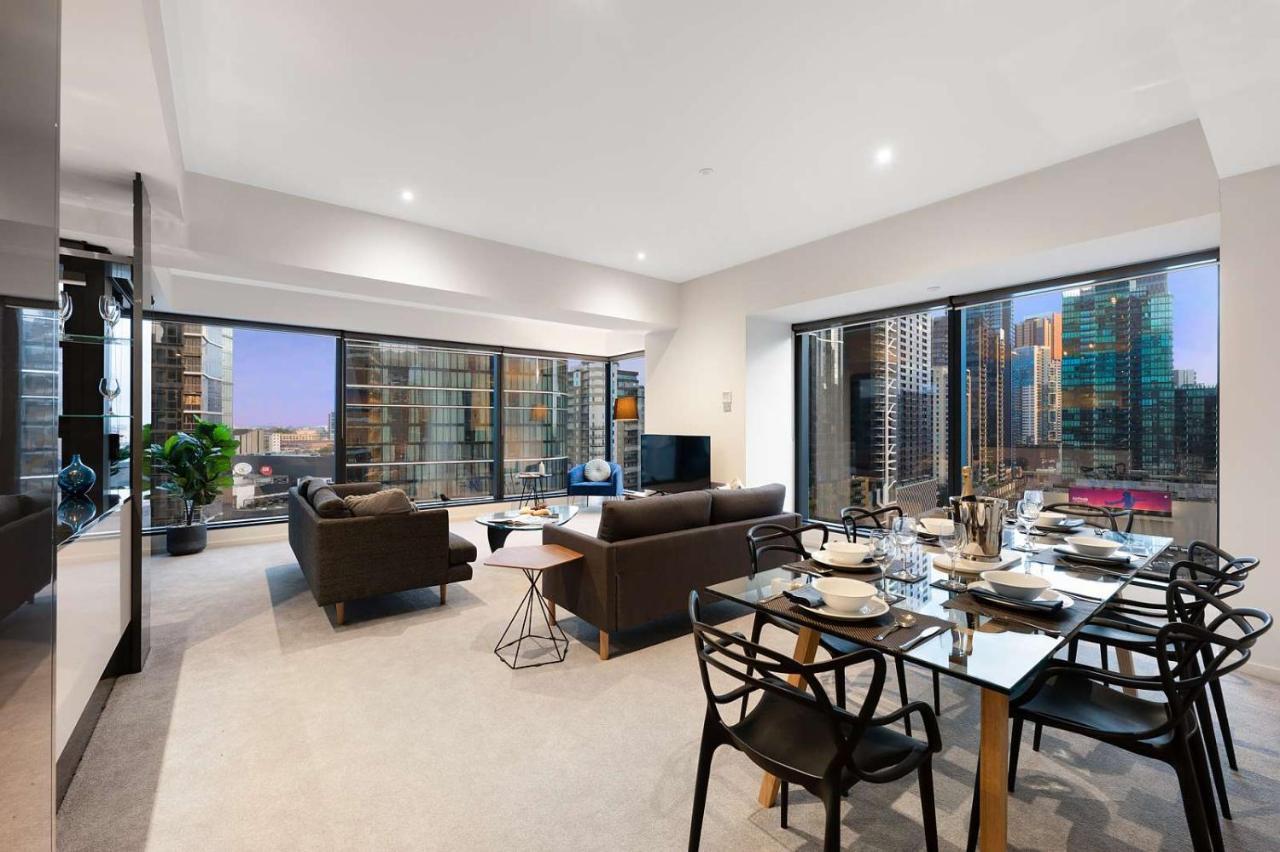 Southbank Apartments Eureka Melbourne Exteriör bild
